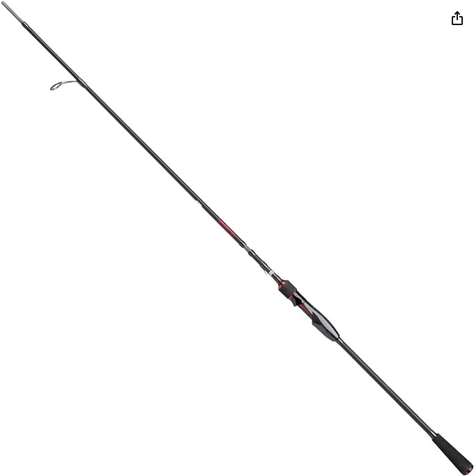 Abu Garcia Vendetta™ V3 Spinning Rod, Spin Fising Lure Rod, Spinning Rods, Predator Fishing, Pike, Perch, Zander, Trout, Unisex, Black, 2.74m | 10-30g