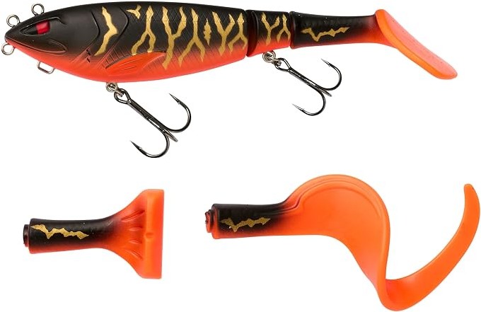 Berkley Zilla Tailswinger Pike Lure – the First Jointed Tailbait on the Market With Amazing Swimming Action and Huge Versatility – Perfect for Pike Fishing in any Situation